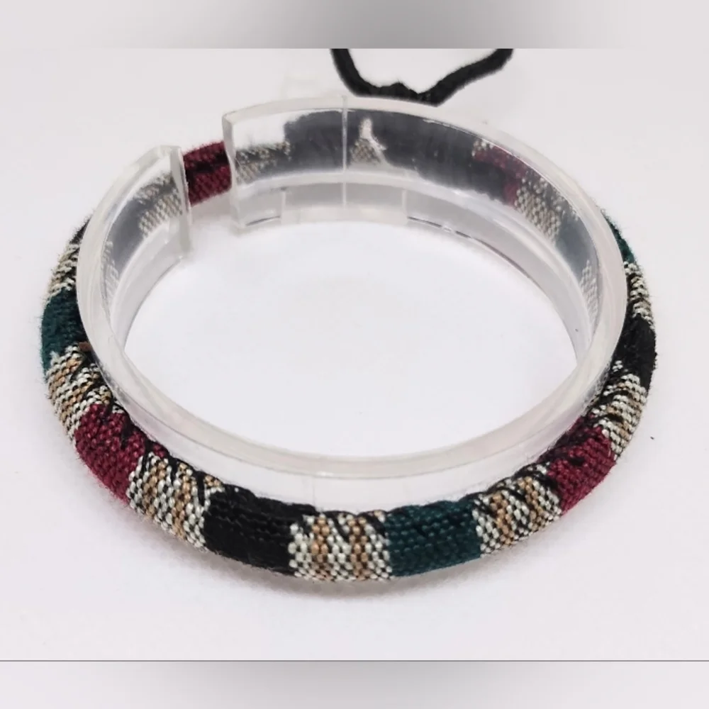 Men's Bracelet Striped Punk New f65
